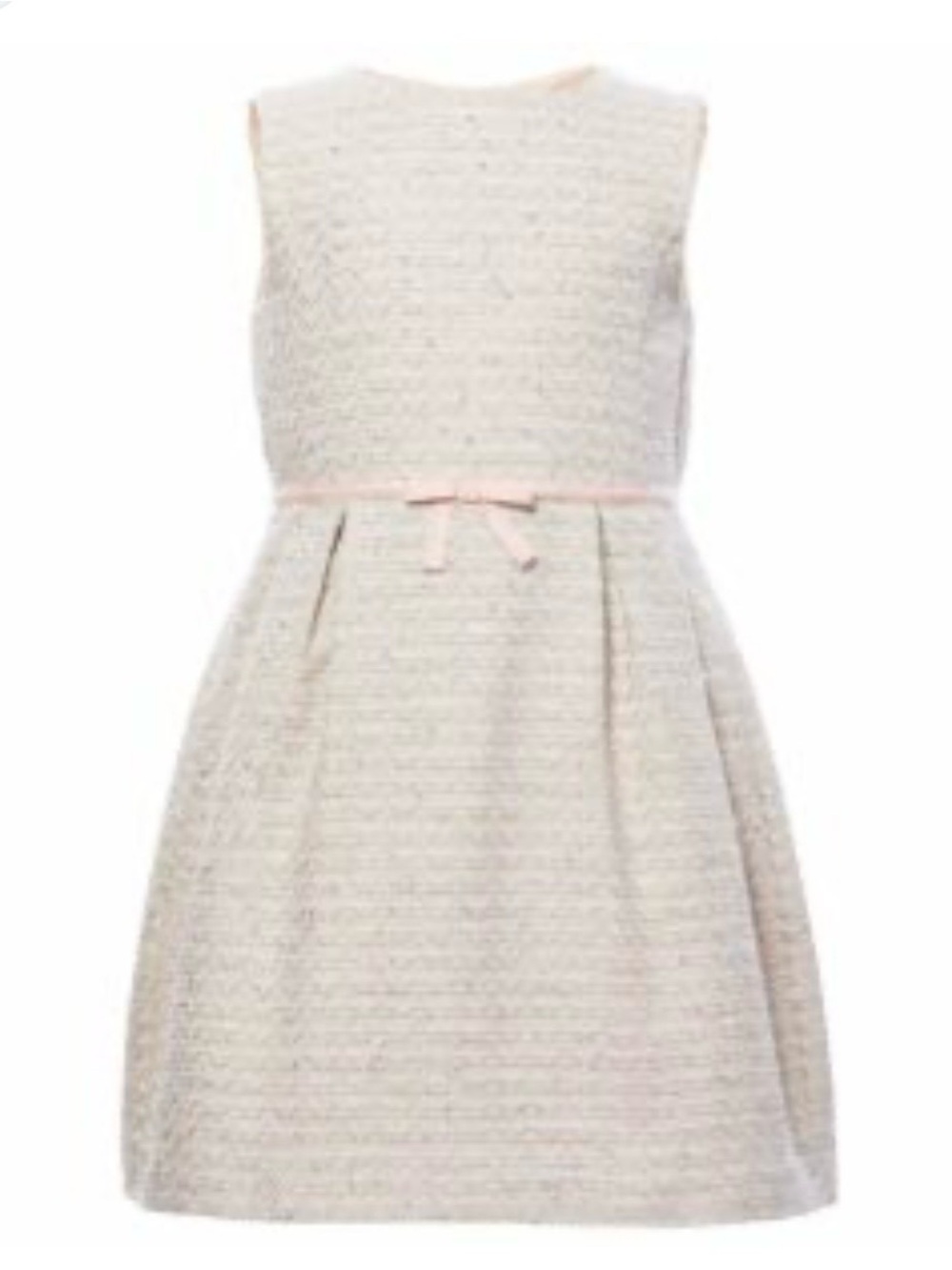 Marie Chantal Clemencia Dress, Cream/Pink, Size 8Y